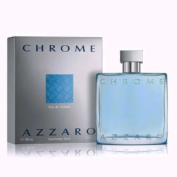 بسته بندی عطر آزارو کروم | Azzaro Chrome - فروشگاه عطر و ادکلن هامین