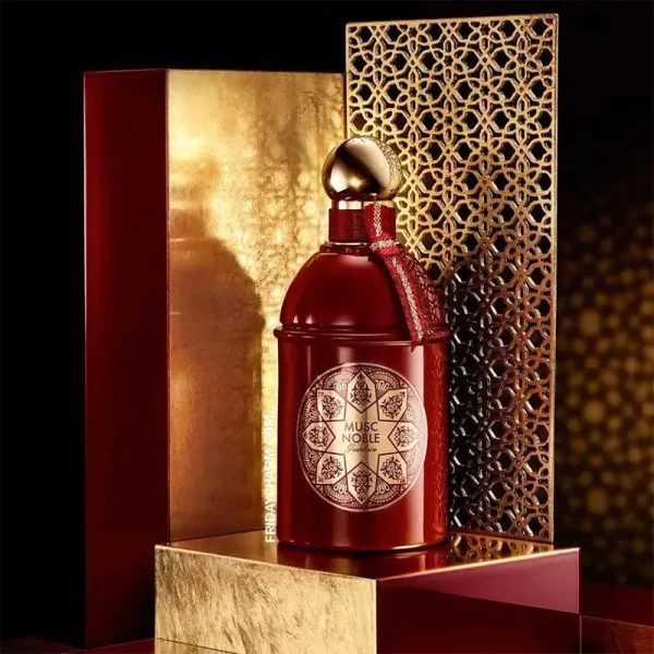 نمای جانبی ادکلن Guerlain Musc Noble