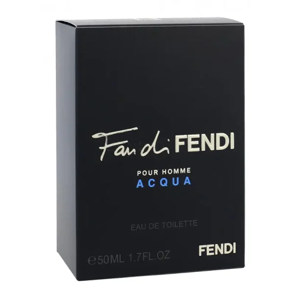 جعبه بسته بندی ادکلن مردانه Fan di Fendi pour Homme Acqua
