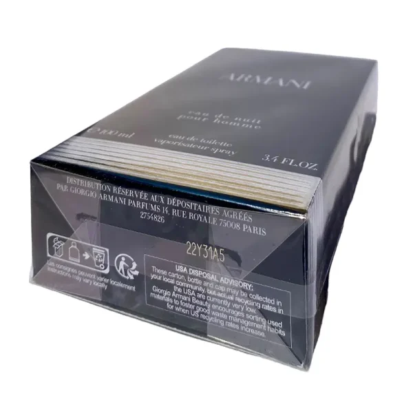 جعبه عطر Armani Eau de Nuit