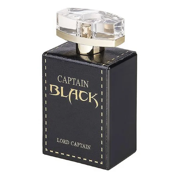 نمای کناری عطر مردانه کاپیتان بلک